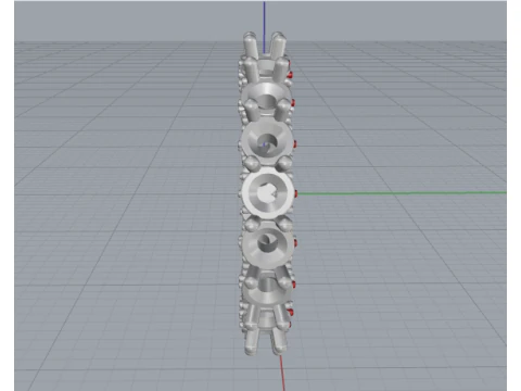 884 Ring 3D Print Model