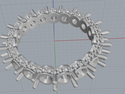 884 Ring Model do druku 3D