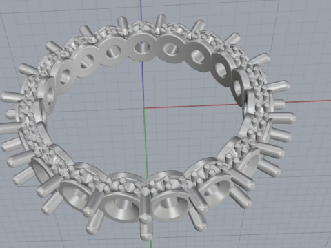 884 Ring 3D Print Model