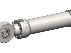 hydraulic cylinder 3D Print Model