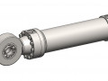 Hydraulic Cylinder 3D-Modell