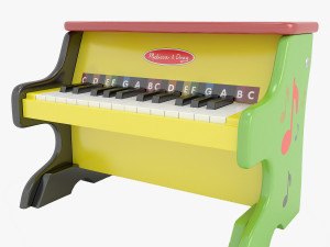to play piano Modelo 3D