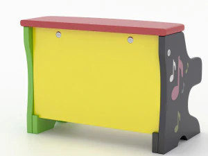 tocar piano Modelo 3D