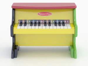 tocar piano Modelo 3D