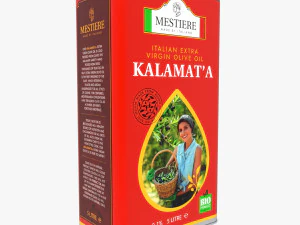Extra vierge olijfolie KALAMATA 3D Model