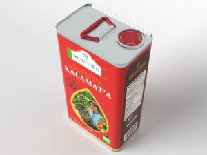 Extra Virgin Olive Oil KALAMATA 3D Model