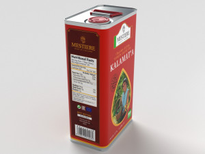 Extra Virgin Olive Oil KALAMATA Modèle 3D