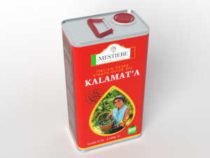 Extra Virgin Olive Oil KALAMATA Modèle 3D