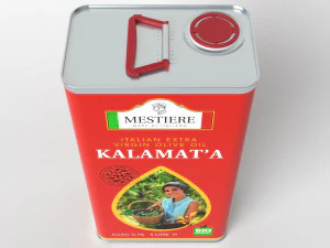 Extra Virgin Olive Oil KALAMATA 3D Model