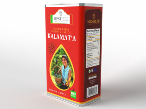 Extra Virgin Olive Oil KALAMATA Modèle 3D