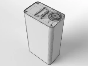 Extra Virgin Olive Oil KALAMATA 3D Model