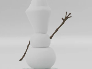olaf from frozen 3d print model christmas 3D Print Model