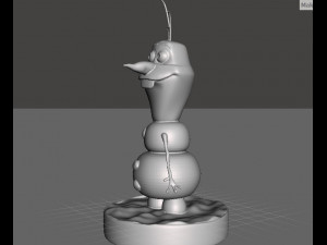 olaf from frozen 3d print model christmas 3D Принт Модель