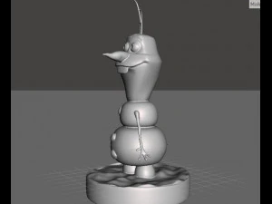 olaf from frozen 3d print model christmas 3D Print Model