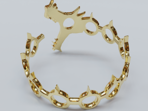 bracelet dragon 3d print model- seven deadly sins 3D Принт Модель