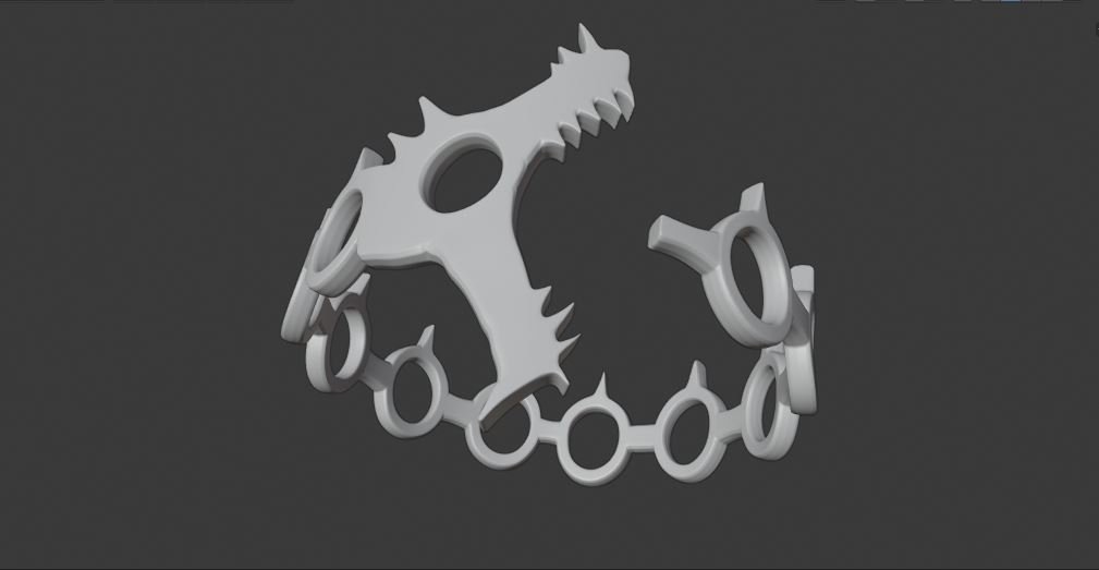 bracelet dragon 3d print model seven deadly sins 3D Print Model