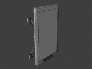 sci-fi interface table 3D Модель