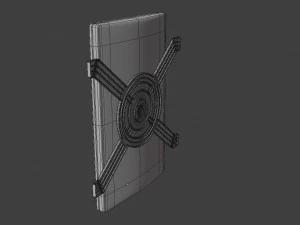 sci-fi interface table 3D Model