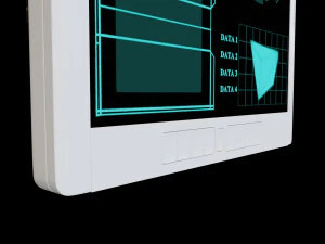 sci-fi interface table 3D Model