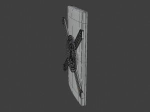 sci-fi interface table 3D Модель
