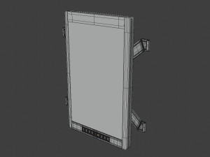 sci-fi interface table 3D Модель