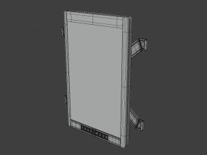 sci-fi interface table 3D Model