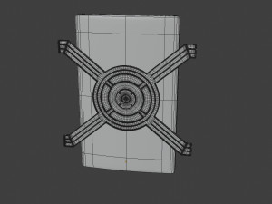 sci-fi interface table 3D Модель