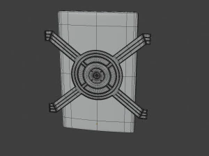 sci-fi interface table 3D Model