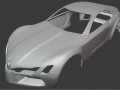BODY CAR - MERCEDES BENZ 3D PRINT 3D print model 3D-Modell