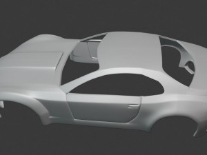 body car - mercedes benz 3d print 3d print model 3D Print Model