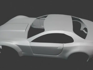 body car - mercedes benz 3d print 3d print model 3D Print Model