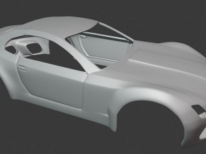 body car - mercedes benz 3d print 3d print model 3D Print Model