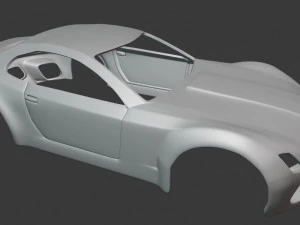 body car - mercedes benz 3d print 3d print model 3D Print Model