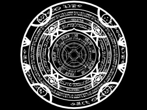 circle magic vfx anime Model 3D