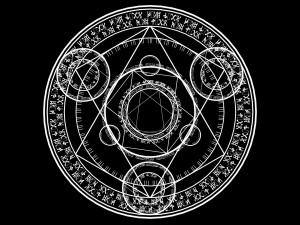 circle magic vfx anime Model 3D