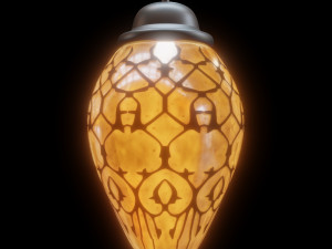 exterior lamp low-poly 3D 模型