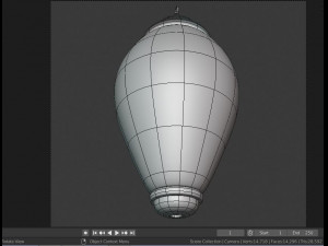 exterior lamp low-poly 3D 模型