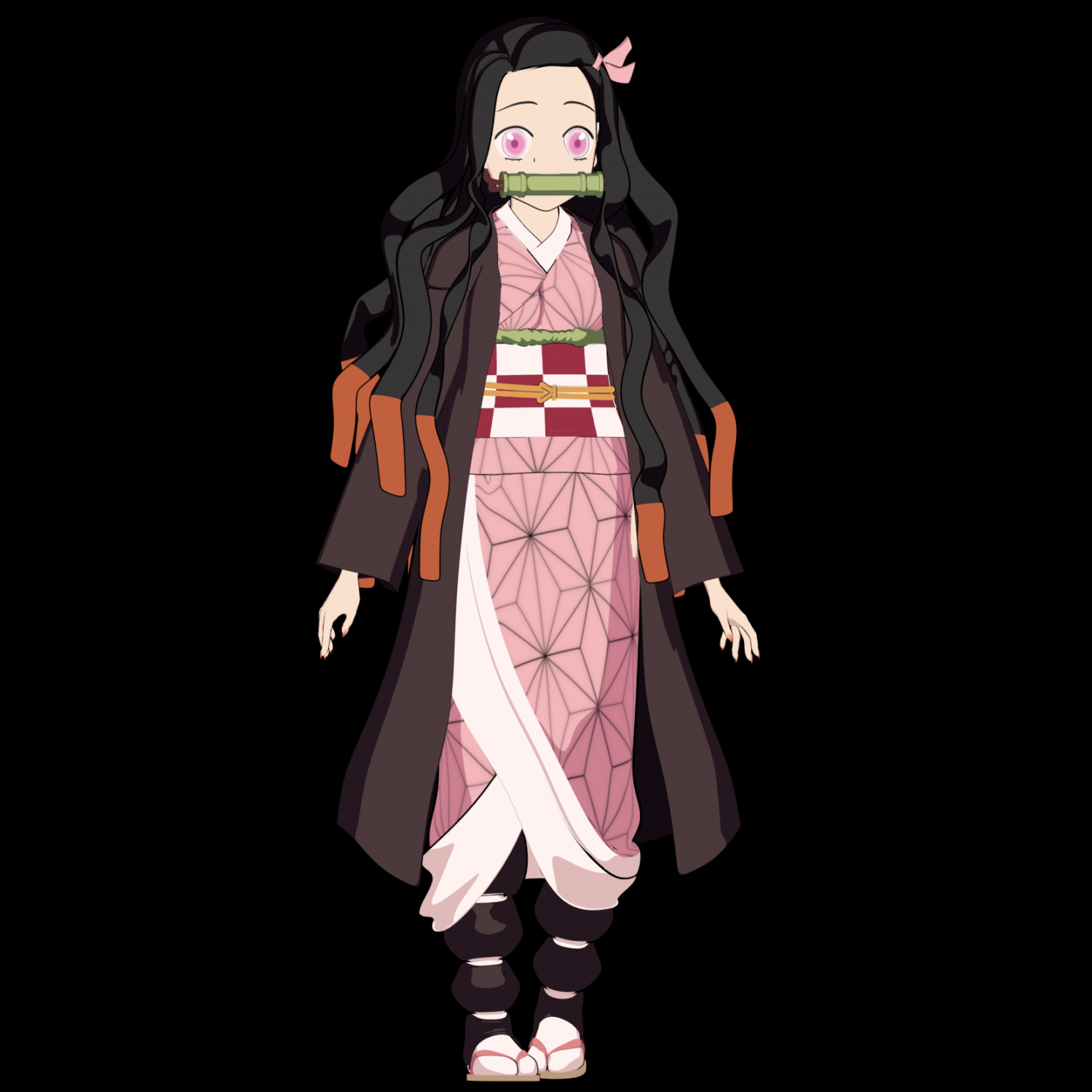 Kamado Nezuko 3d Model By 102938syyeon 8d6d996 Sketch 