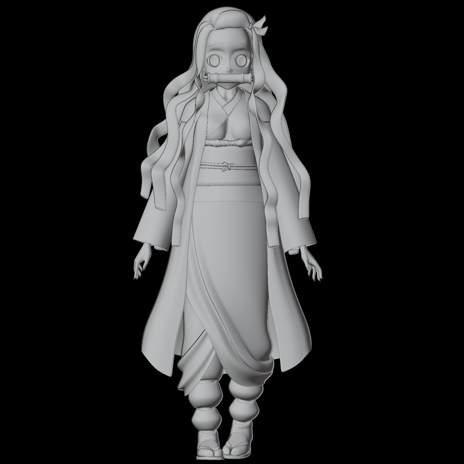 Nezuko Demon Slayer, 3D models download
