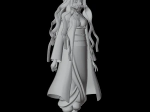 nezuko-kimetsu no yaiba -demon slayer low-poly 3D Model