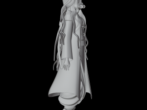 nezuko-kimetsu no yaiba -demon slayer low-poly 3D Model