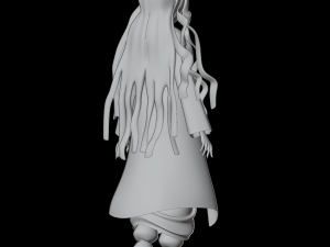 nezuko-kimetsu no yaiba -demon slayer low-poly 3D Model