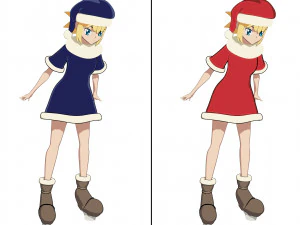 kohaku-anime-christmas 3D Model