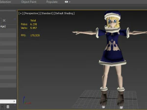 kohaku-anime-christmas 3D Model