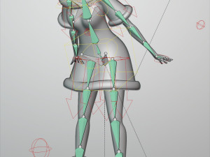 kohaku-anime-christmas Model 3D
