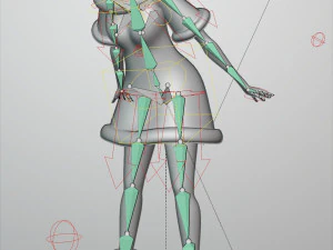 kohaku-anime-christmas 3D Model