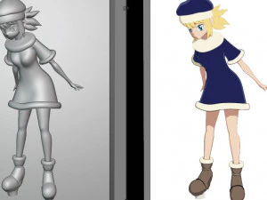 kohaku-anime-christmas 3D Model