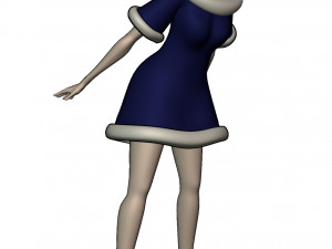 kohaku-anime-christmas Model 3D