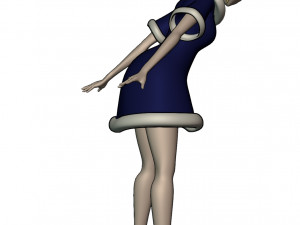 kohaku-anime-christmas Model 3D