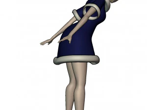 kohaku-anime-christmas 3D Model